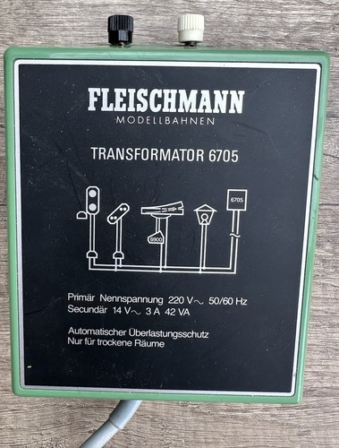 Fleischmann transformator - fleischmann,