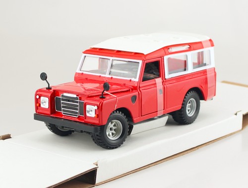Land rover series rot weiß - rover, 2