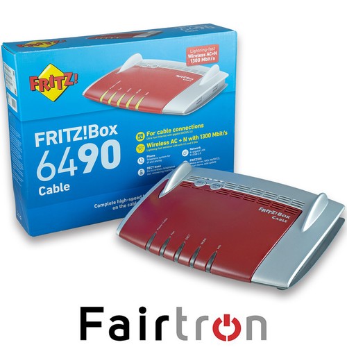 Avm fritzbox 6490 kabelmodem - fritzbox,