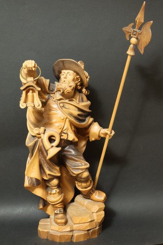 Alte 36cm geschnitzte - alte,