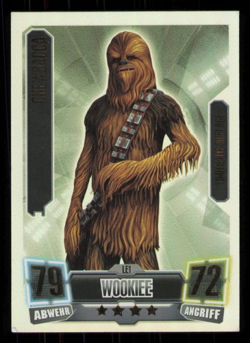 Chewbacca force attax star - attax,