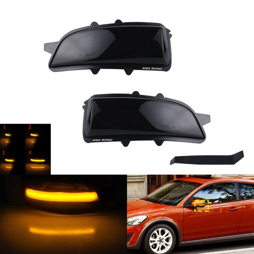 Schwarz led außenspiegel - 2x,