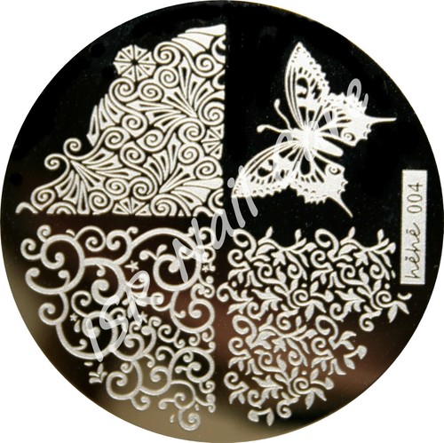 Stamping schablone hehe - hehe, 004