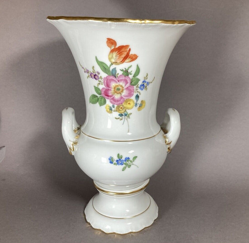 Große meissen pokal vase - große,