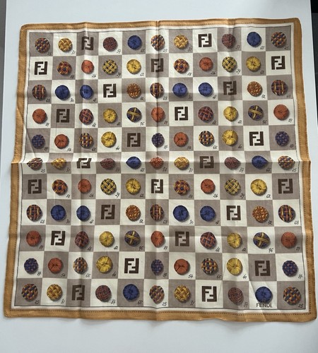 Fendi seidentuch foulard - fendi,