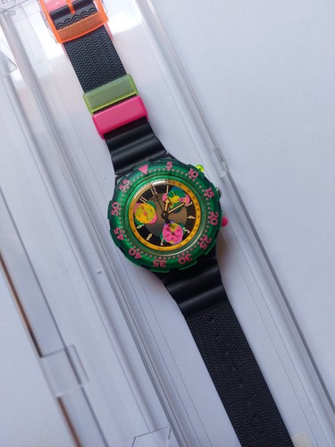 Swatch aqua chrono sbm102 - chrono,