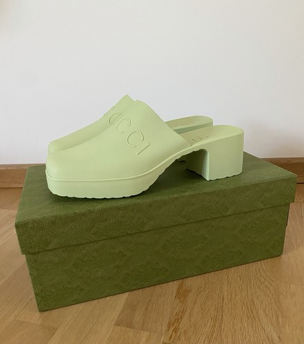 Gucci mules high heel - gucci, schuhe