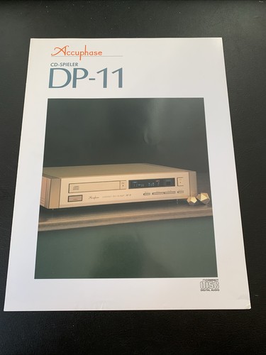 Accuphase cd spieler - accuphase, dp-11