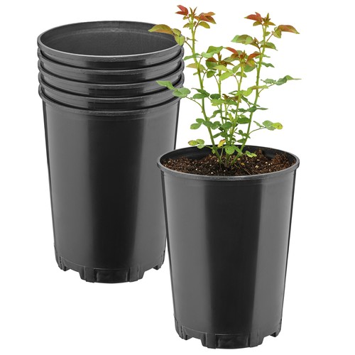 Blumentopf rund kunststoff mit - kunststoff,
