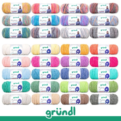 Gründl 100 piuma wolle - x,