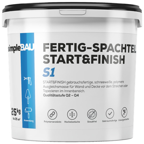 Simplebau start finish - 25, kg