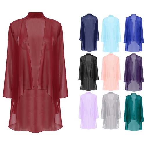 Damen chiffon cardigan - damen,