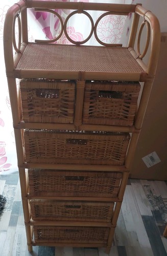 Rattan kommode badregal 6 - rattan-kommode,