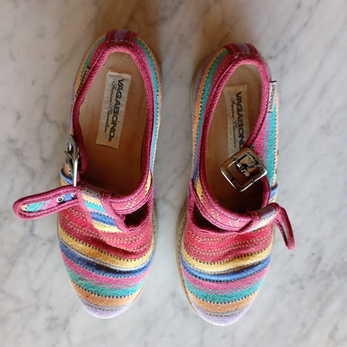 Vagabond leinen spangenschuh - vagabond, leinen-spangenschuh