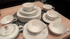 Porzellan kaffeeservice alt - f,