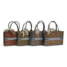 Leoparden damen handtasche - leoparden,