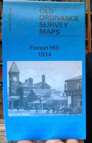 Map forest hill 1914 - of,