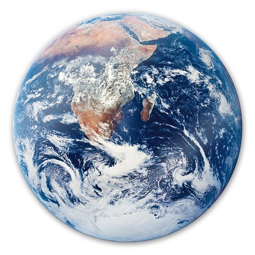 Glasbild earth complete - earth,
