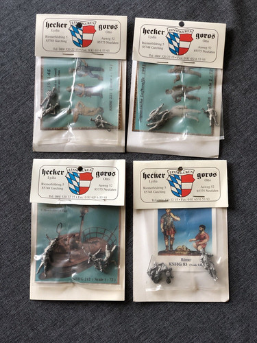 Zinnfiguren hecker goros - zinnfiguren, &