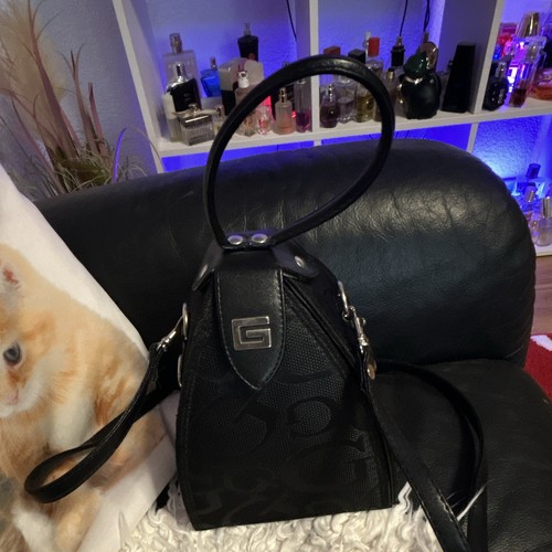 Guess damen handtasche schwarz - guess,