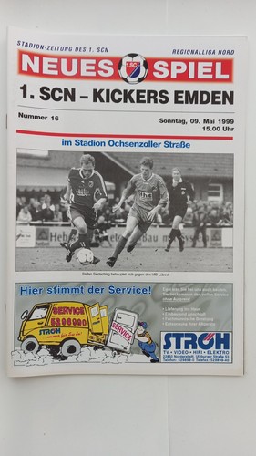 Stadionzeitung 1 sc - 98/99, 1.sc