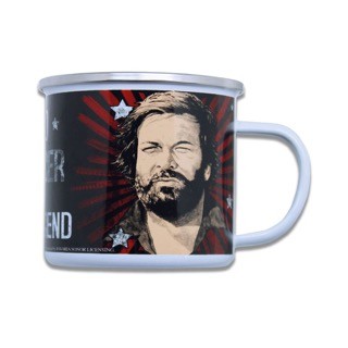 Bud spencer emaille tasse - bud,
