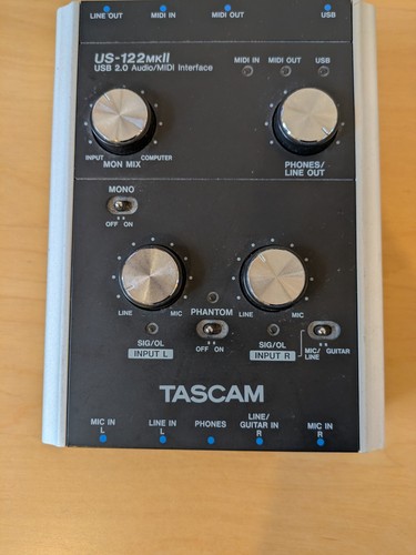 Tascam 122mkii usb 0 - tascam, 2.0
