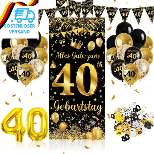 Geburtstag deko set - geburtstag,