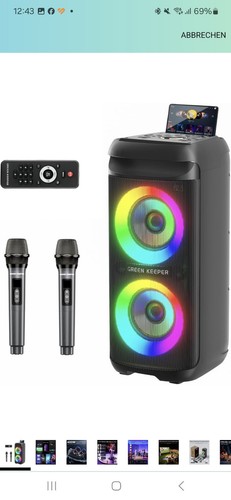 Karaoke maschine mit - karaoke,