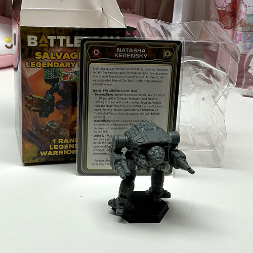 Battletech salvage box natasha - salvage,