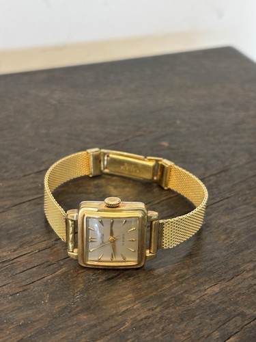 Goldene zentra damenuhr - zentra,