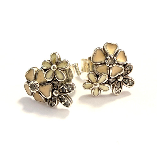 Pandora ohrstecker blumen - ohrstecker,