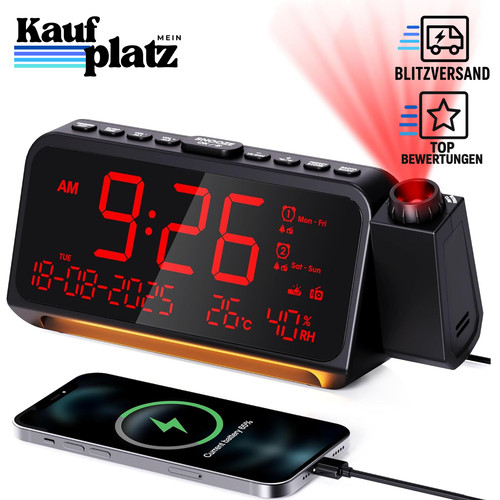 Digitaler radiowecker - digitaler,