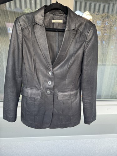 Vintage-Lederjacke