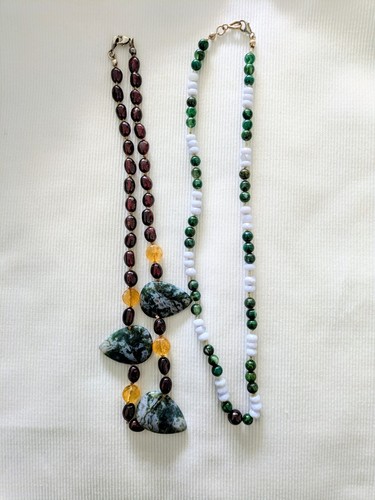 Edelsteinkette granat - edelsteinkette,