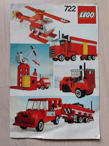 Lego 722 bauplan bauanleitung - 722,
