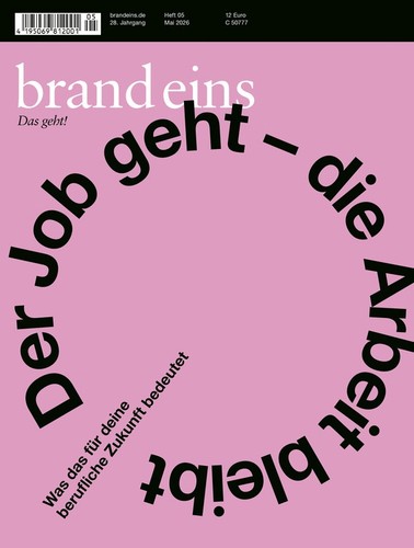 Brand eins mai 2026 - eins, der