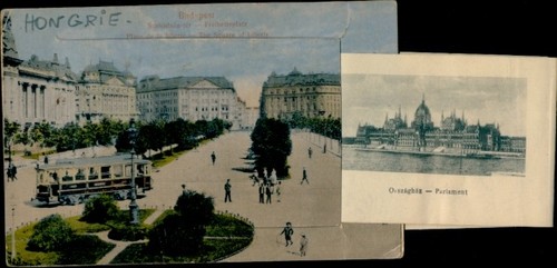 Leporello budapest ungarn - leporello, ak