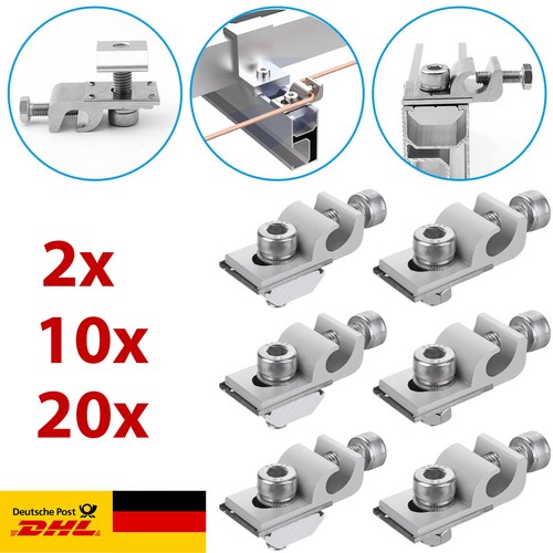 20stk erdungsklemme alu - erdungsklemme,