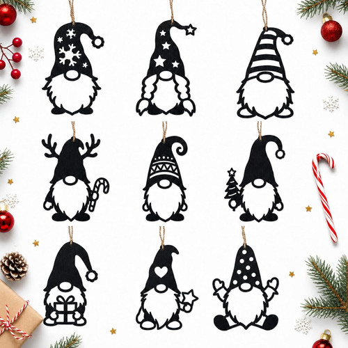 Stück weihnachtsbaumschmuck - 9,