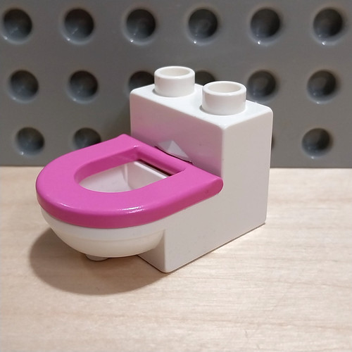 Lego duplo toilette weiß - duplo,
