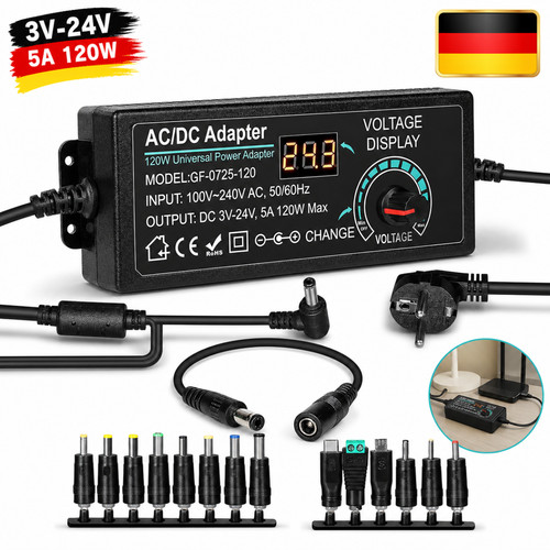 Trafo 120w universal netzteil - 120w,