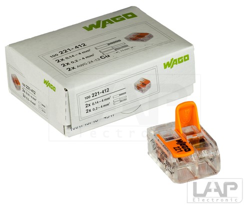 Wago 221 412 klemmen - 221-412,