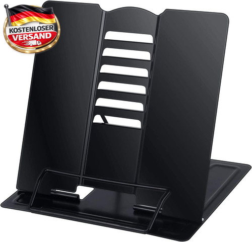 Metall buchstütze verstellbar - metall,