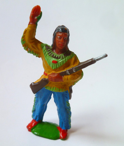 Alter ddr hartgummi indianer - alter,