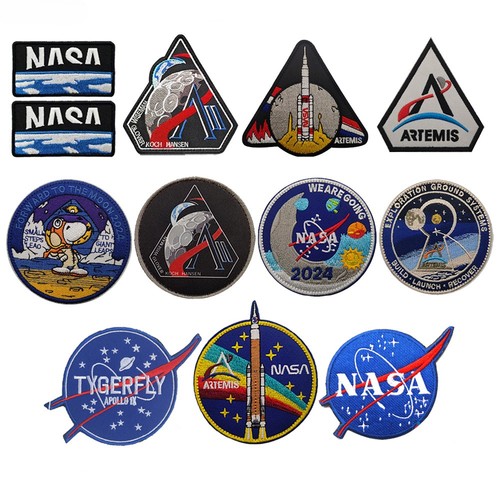 Artemis mission stickerei - mission,
