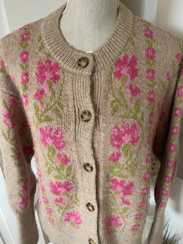 Zara strickjacke mit - strickjacke,