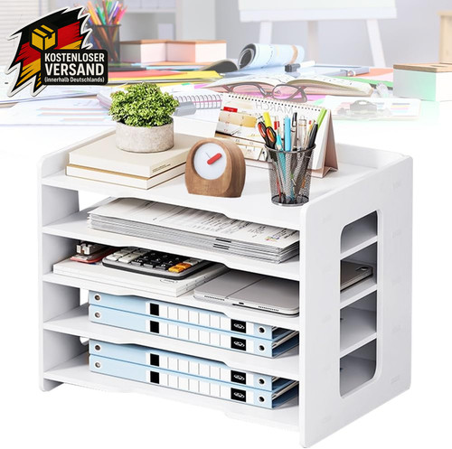 Briefablage schreibtisch - briefablage, a4
