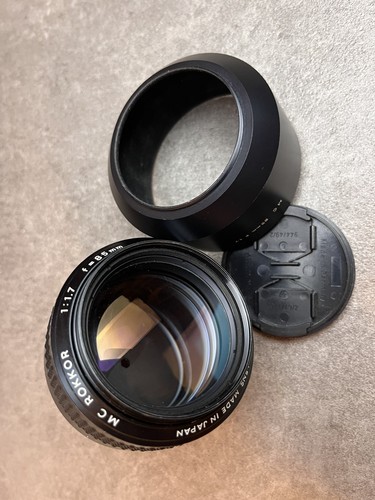 Minolta rokkor 7 85 - minolta, mc