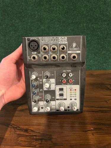 Behringer xenyx 502 - 502, 5-input